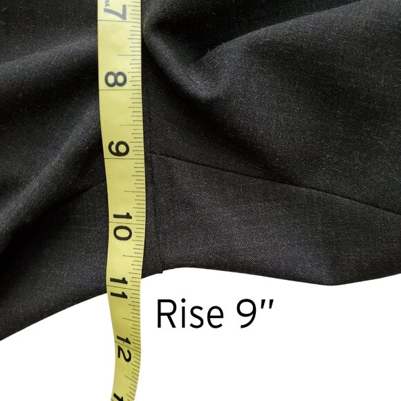 Express Studio Editor Pants Trousers Career Work Office Wear Dark Brown Size 4 - Picture 11 of 14